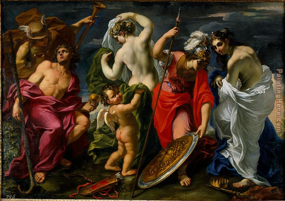 the Judgement of Paris by Lodovico David